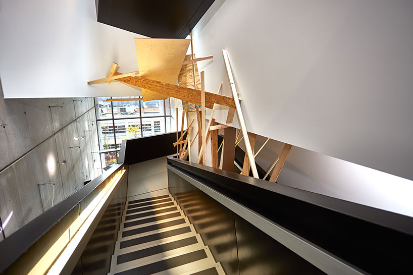 lauren henkin creates eight 'props' to spark dialogue with zaha hadid design elements