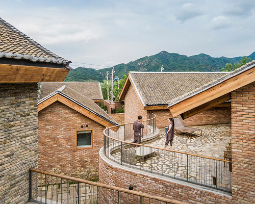 lllab. creates a 'village within a village' for hotel resort in rural china