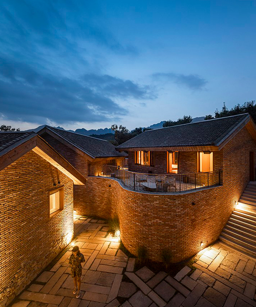 lllab. creates a 'village within a village' for hotel resort in rural china
