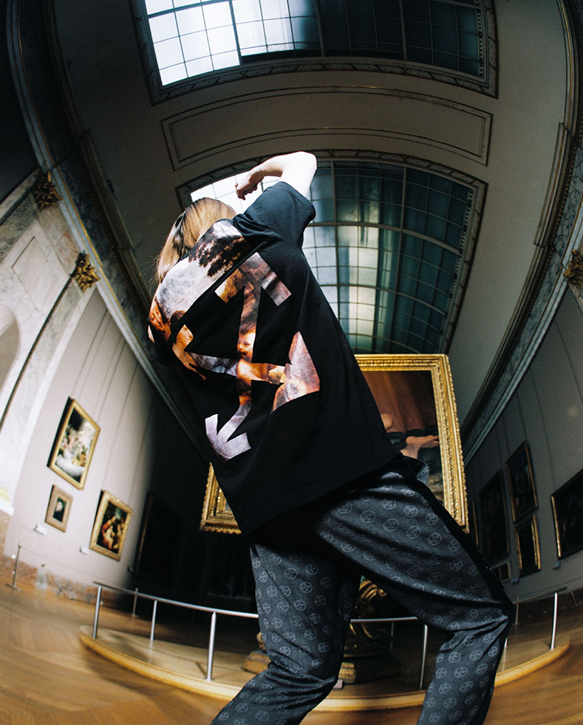 virgil abloh pays homage to leonardo da vinci with musée du louvre capsule collection