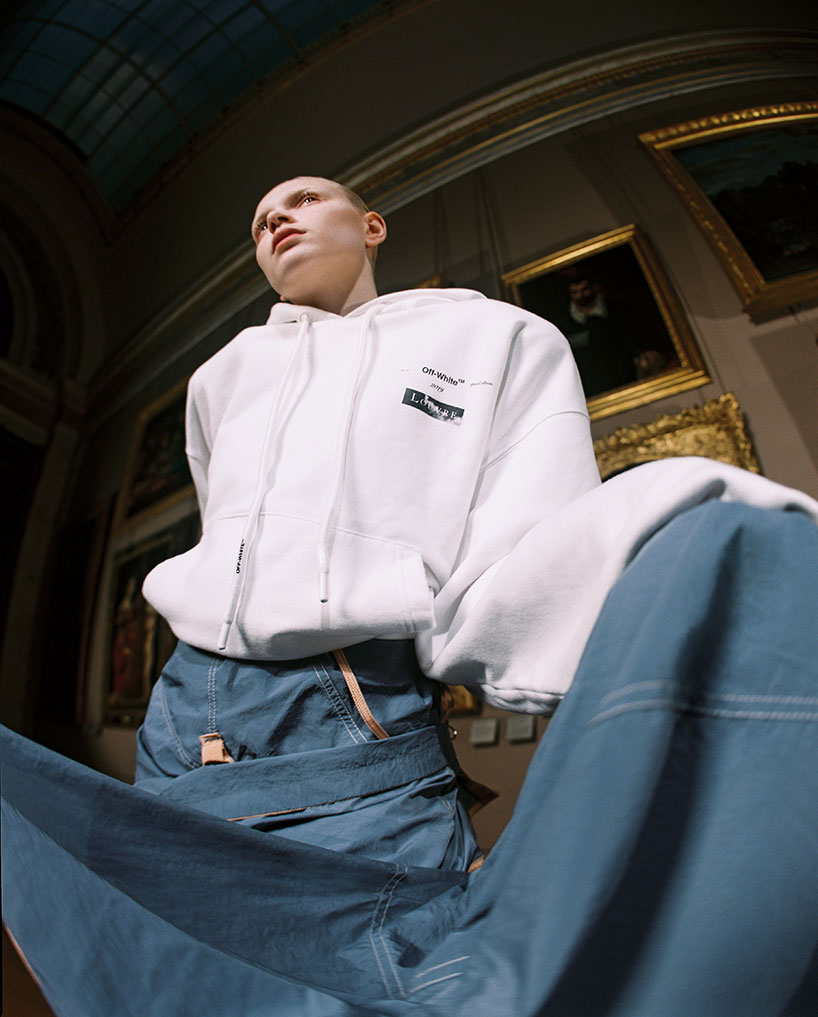 virgil abloh pays homage to leonardo da vinci with musée du louvre capsule  collection