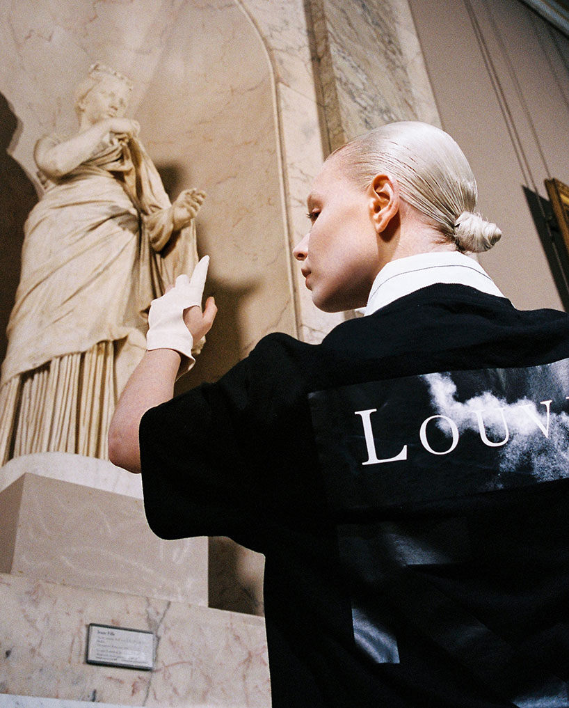 virgil abloh pays homage to leonardo da vinci with musée du louvre