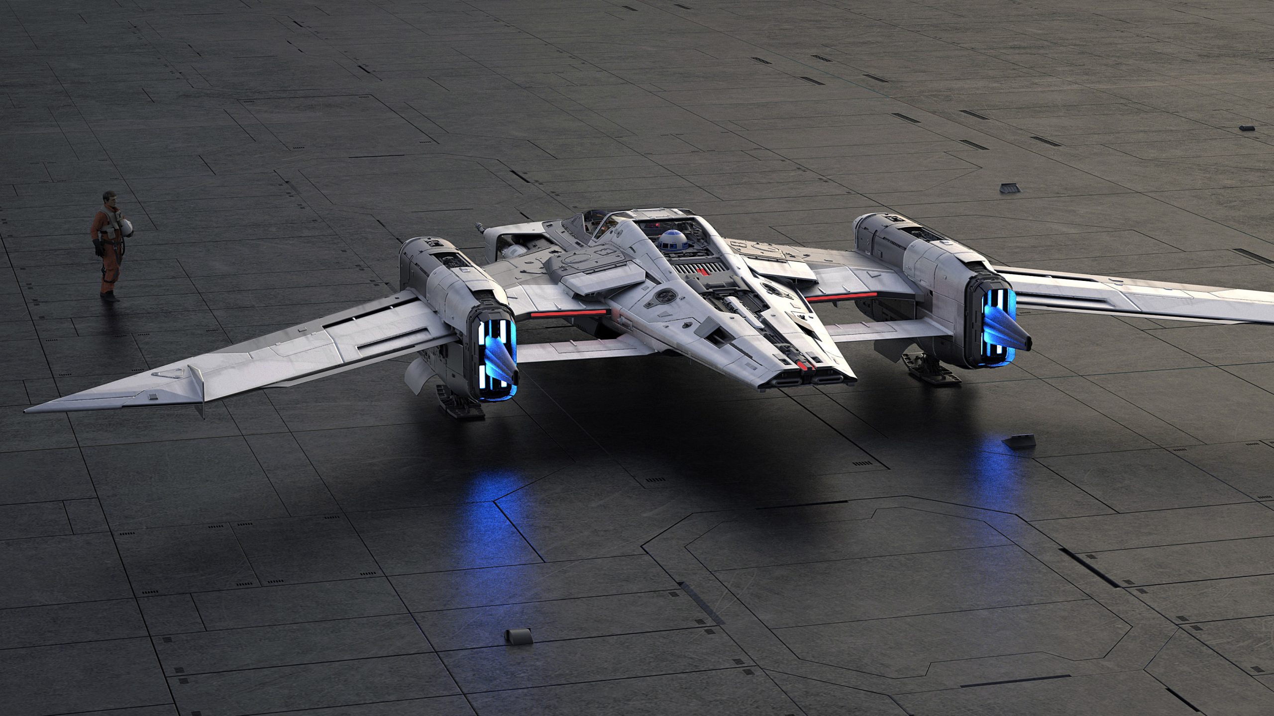 porsche unveils one-off star wars spaceship co-designed with lucasfilm