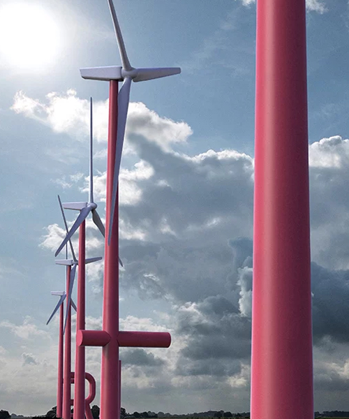 prototype 2030 proposes to transform wind turbines into iconic landmarks