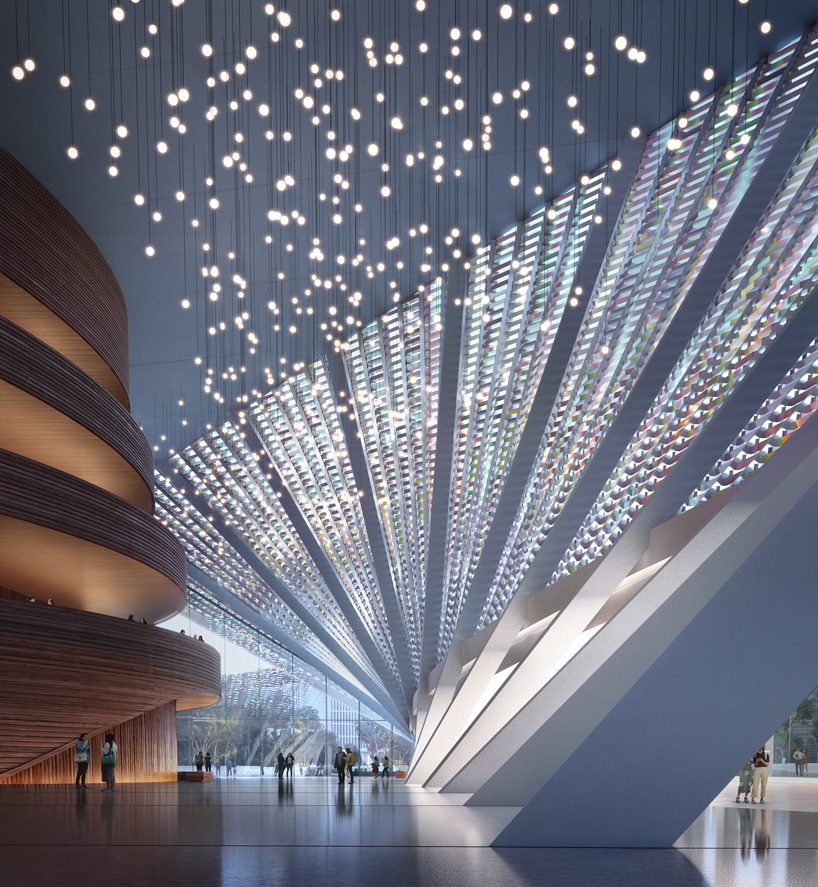 snøhetta wins competition to design the new xingtai grand theater in china designboom