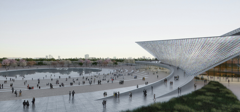 snøhetta wins competition to design the new xingtai grand theater in china designboom