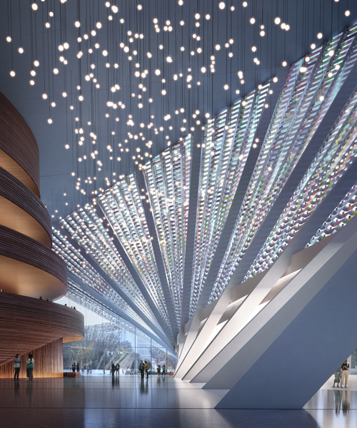 snøhetta wins competition to design the new xingtai grand theater in china