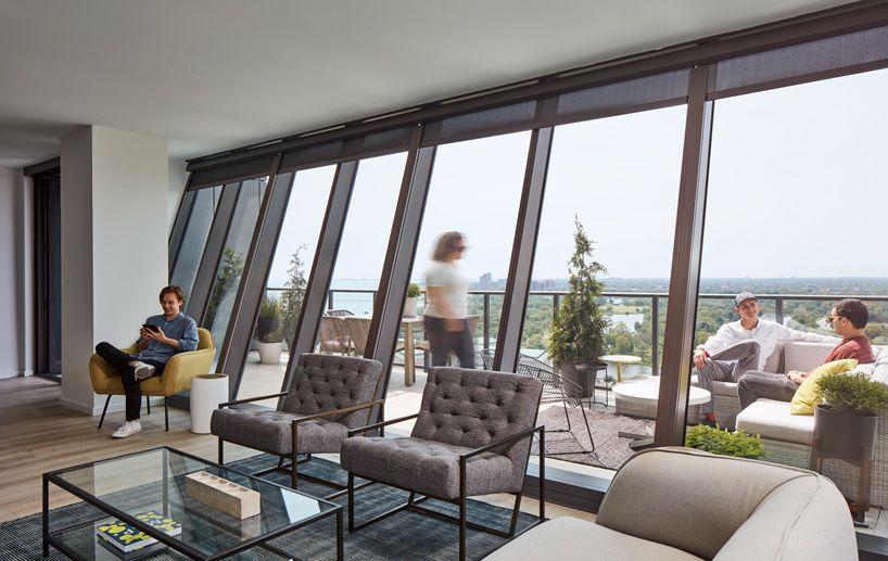 studio gang explores solar carving with residential tower in chicago