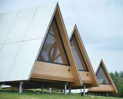 wiki tribe is a series of timber cabins designed and built by families in china