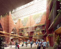 woods bagot reveals design for adelaide central market arcade redevelopment