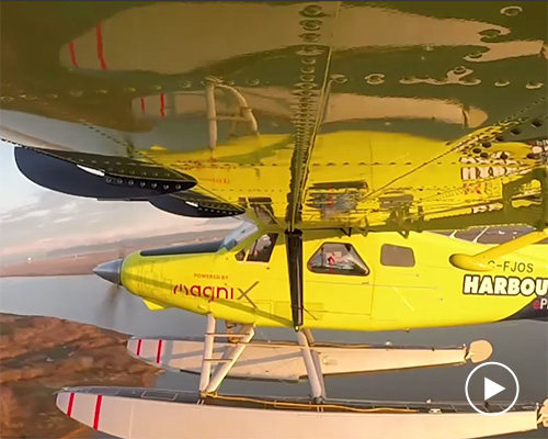 world’s first all-electric commercial airplane takes flight