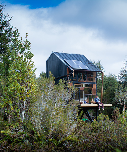 chile-based zerocabin offers kit of off grid, zero impact cabins for sustainable living