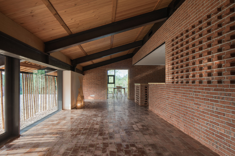 EXH designs ‘brick castle with a bamboo façade’ in rural china