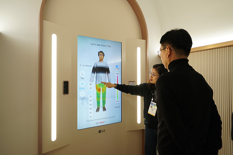 LG's ThinQ technology showcases the virtue of artificial intelligence in fashion and food at CES 2020