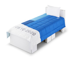 athletes will sleep on cardboard beds at the tokyo 2020 olympics