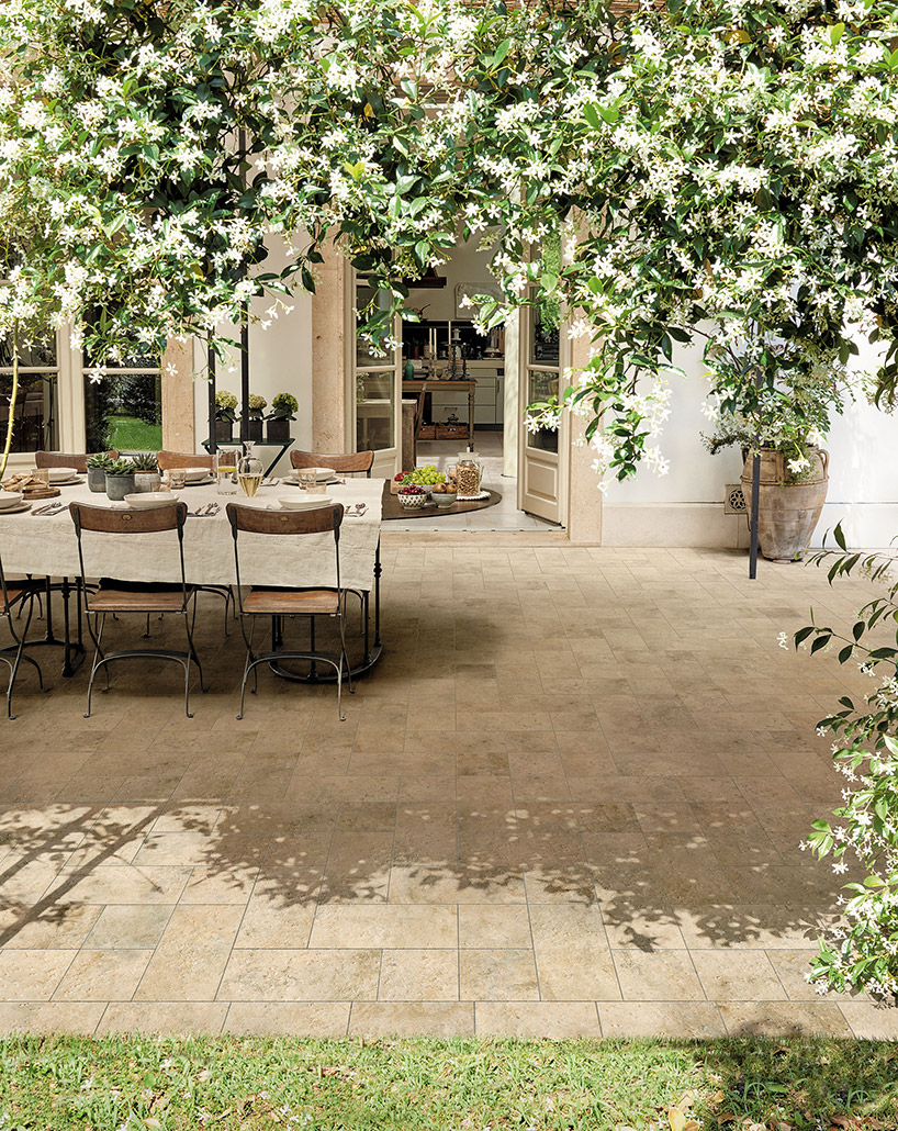 atlas concorde's fine porcelain tiles connect nature and architecture