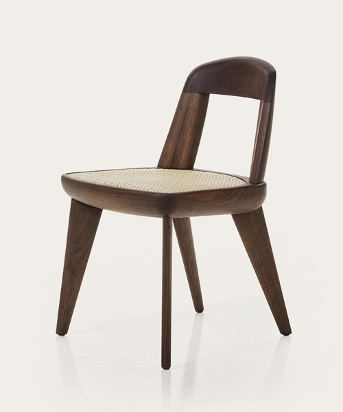 bassamfellows designs ‘brutus’ chair that plays on modernist vernacular