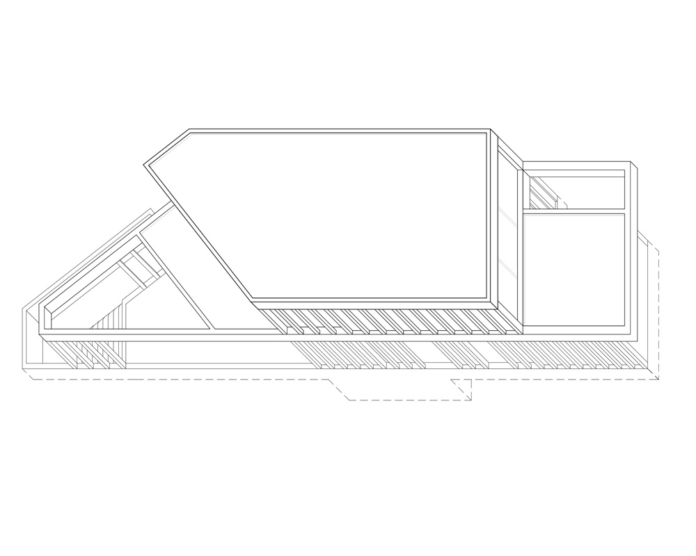 DF_DC's concrete villa in comano, switzerland, is conceived as an inhabited wall