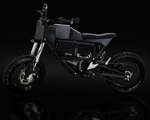 droog moto e-fighter electric motorbike adds 'rechargeable adrenaline'