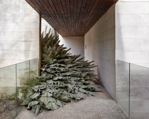 'en route' offers a lush, botanical intervention to australia's modernist heide museum