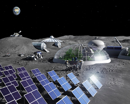 ESA plant shows how astronauts could extract oxygen from moondust