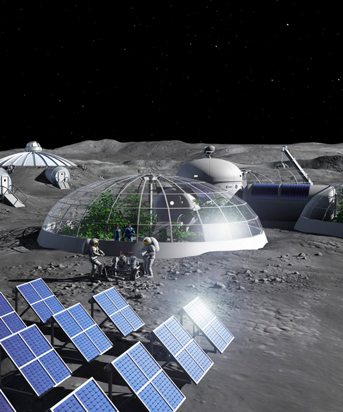 ESA plant shows how astronauts could extract oxygen from moondust