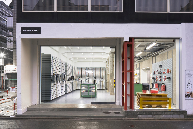 freitag opens store in kyoto, complete with DIY workshop