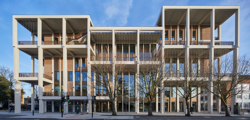 grafton architects completes new building for kingston university in london