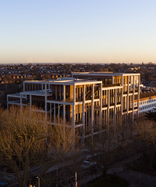 grafton architects builds a 'warehouse of ideas' for kingston university in london