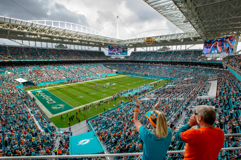 Miami Dolphins Hard Rock Stadium Renovation Time-Lapse 