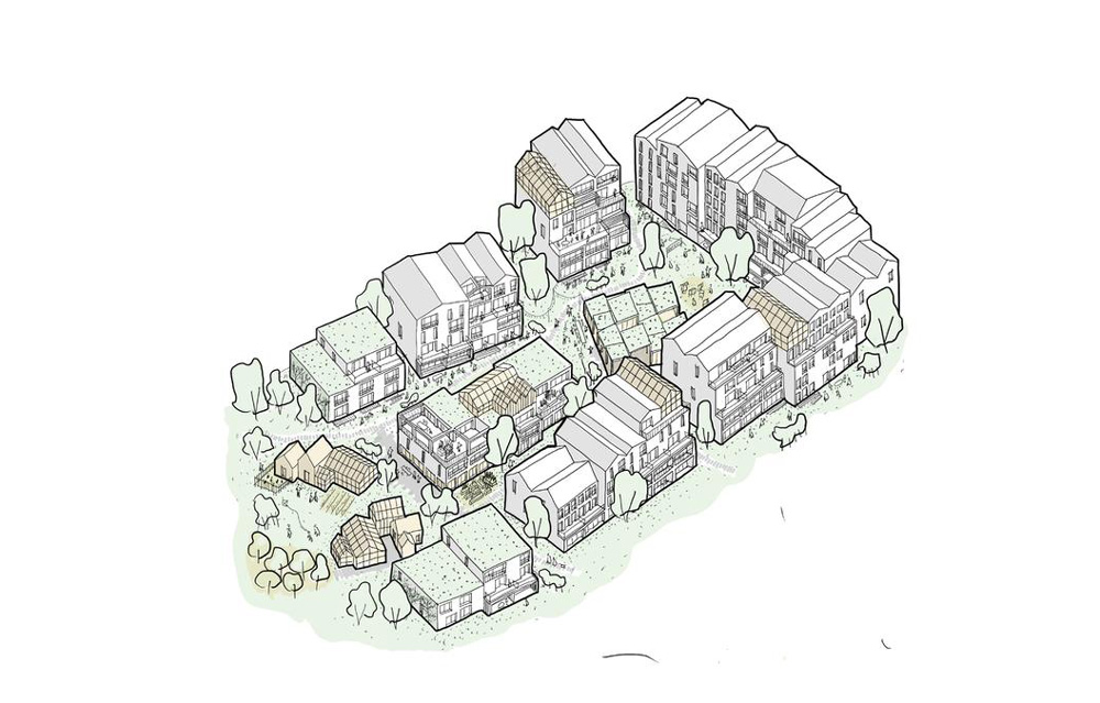 henning larsen plans fælledby, copenhagen’s first all-timber neighborhood