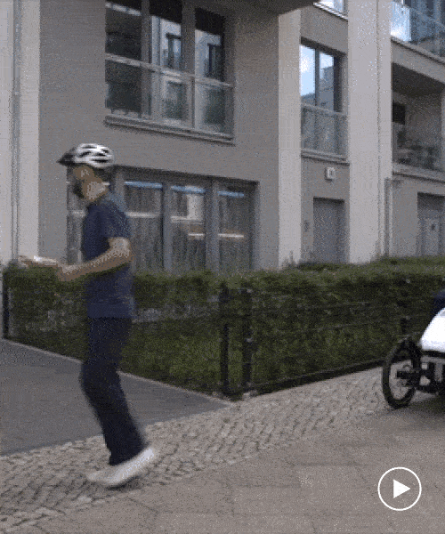 IAV develops smart cargobike that follows the courier around like a dog