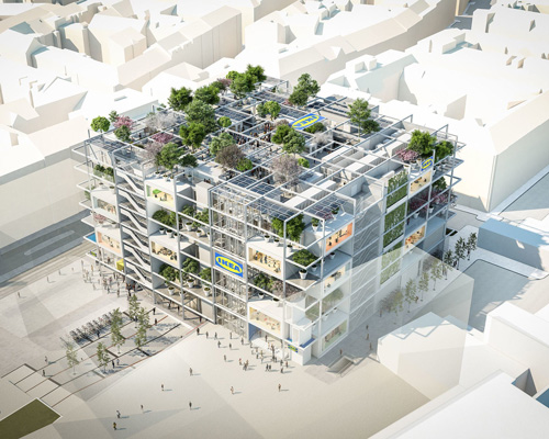 IKEA plans new city store in vienna, complete with green façades and no car parking