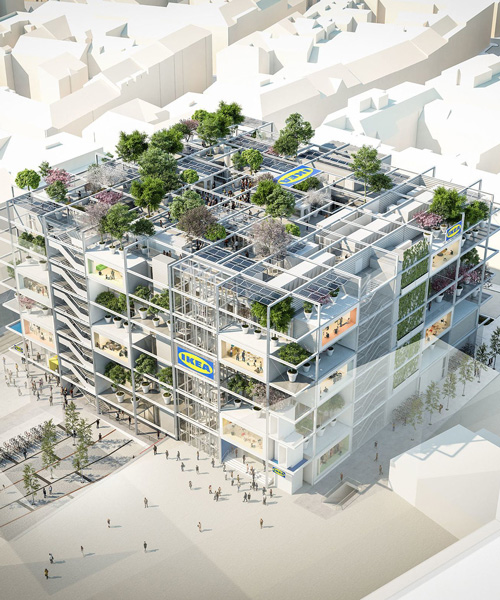 IKEA plans new city store in vienna, complete with green façades and no car parking