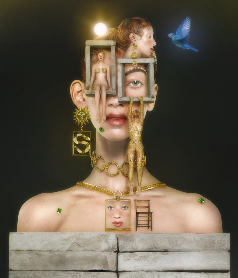 digital artist filip custic dissects the human body in surrealist 3D