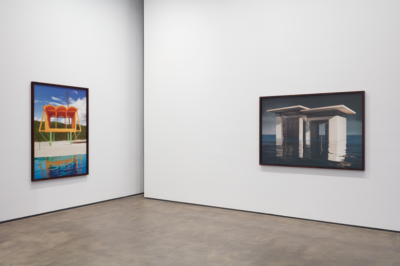 james casebere constructs and photographs a speculative future 'on the water's edge'