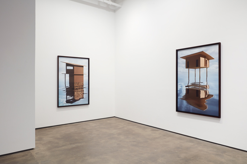 james casebere constructs and photographs a speculative future 'on the water's edge'