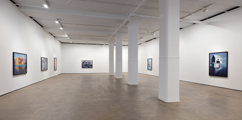 james casebere constructs and photographs a speculative future 'on the water's edge'