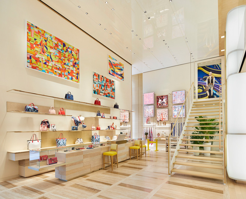 Jun Aoki and Peter Marino redesign Louis Vuitton's Ginza Namiki