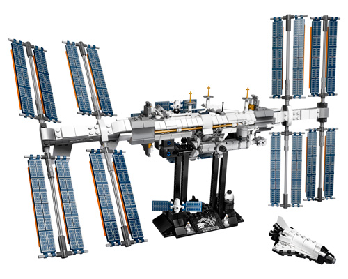 LEGO collaborates with NASA on 864-piece international space station set