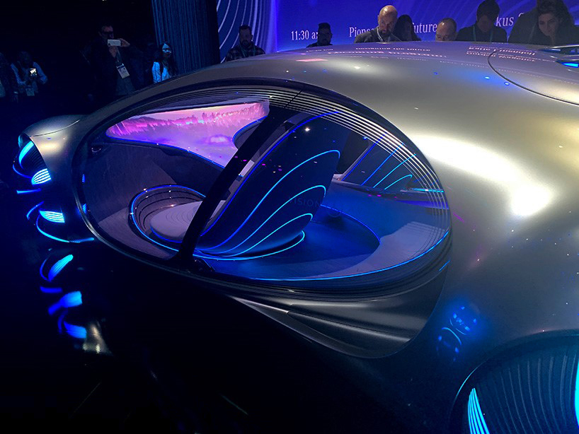 Avatar Inspired Mercedes Benz Vision Avtr Concept Lands At Ces