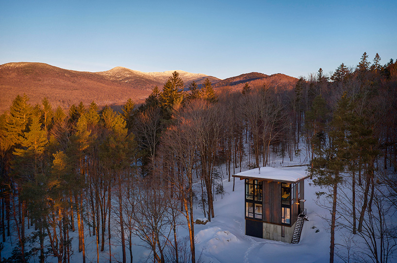 olson kundig’s vermont cabin brings its residents closer to nature