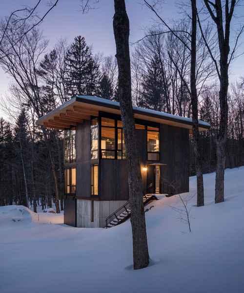 olson kundig's vermont cabin brings its residents closer to nature, and each other
