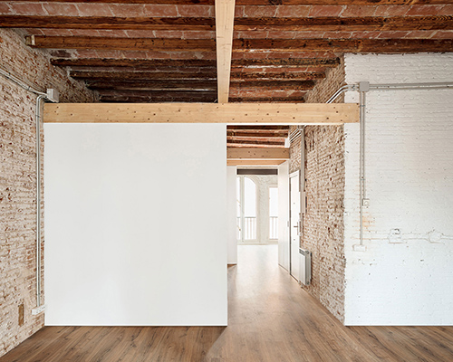 carles enrich studio preserves expressive materials with its revitalized penthouse in verdi