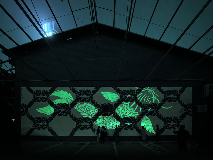 Reskate Studio Unveils Three Glow In The Dark Street Murals With