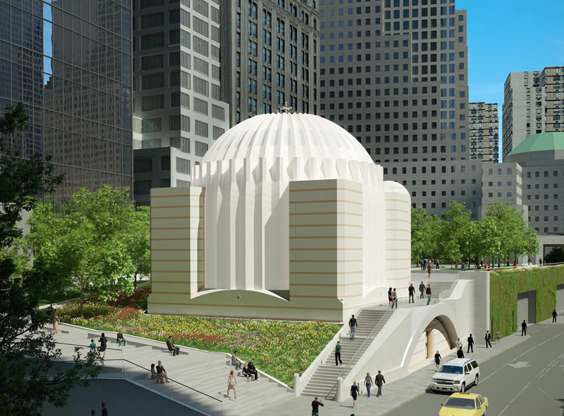 santiago calatrava's greek orthodox church to restart construction at world trade center site