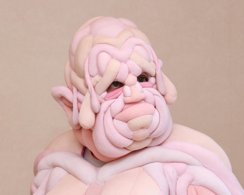 squishy flesh suits created by textile artist daisy collingridge