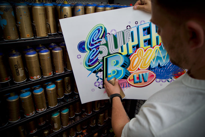 Tristan Eaton For Super Bowl LIV in Miami - Vinyl Pulse