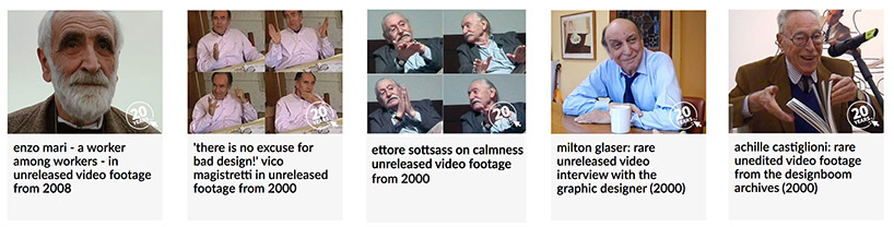 dieter rams in unreleased video interview from 2000, treasures on tape