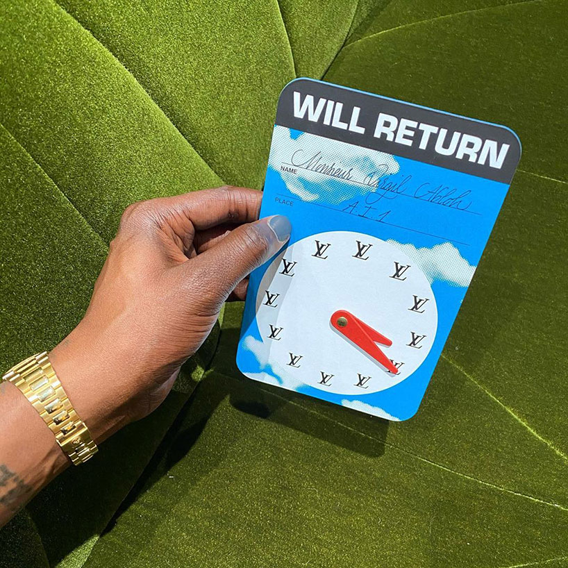 Virgil Abloh, Louis Vuitton Monogram Clock (Fashion Show Invitation)  (2020), Available for Sale